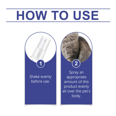 Pet Deodorant Spray, Cat And Dog Flea Liquid Deodorant Body Deodorant Spray - V.I.P Digital Presence