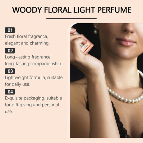 Wood Scented Eau De Toilette, Natural And Fresh Exudes Charm Temperament Flowers Lasting Fragrance Wood Eau De Toilette - V.I.P Digital Presence