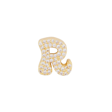 Fashion English 26 letter single pendant gold DIY bracelet necklace accessories - V.I.P Digital Presence