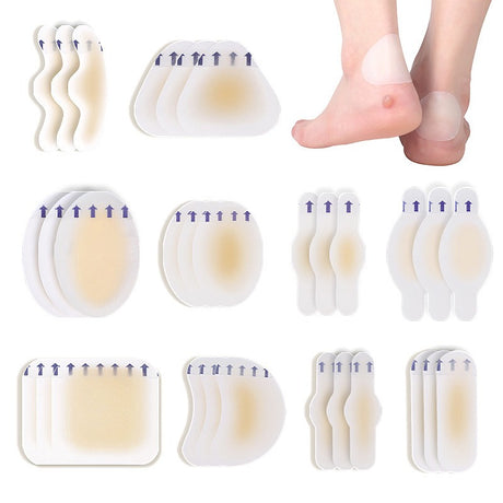 Hydrogel random pasting high heel shoes grinding paste heel paste sterile anti abrasion blister paste - V.I.P Digital Presence