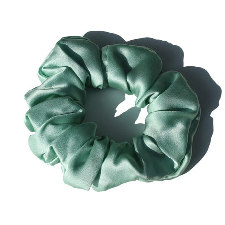 Pure Silk Large Scrunchies Ropes Hair Bands Ties Elastics Ponytail Holders for Women Girls Hair Accessories 19 Momme 3.5CM - V.I.P Digital Presence