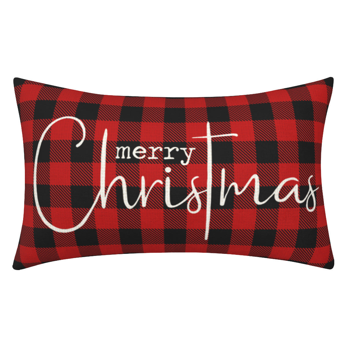 Christmas Decorative Pillowcase 2-piece Set Merry Christmas Sofa Cushion Cover Believe Waist Pillow Cover - V.I.P Digital Presence