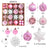 Christmas decoration 6cm electroplated ball plastic ball special-shaped painted Christmas ball gift Christmas tree pendant - V.I.P Digital Presence