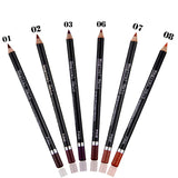 Makeup MH12 Color Mixed Waterproof Lip Liner Lip Nude Lip Pencil Lipstick Pen Set of 12 - V.I.P Digital Presence