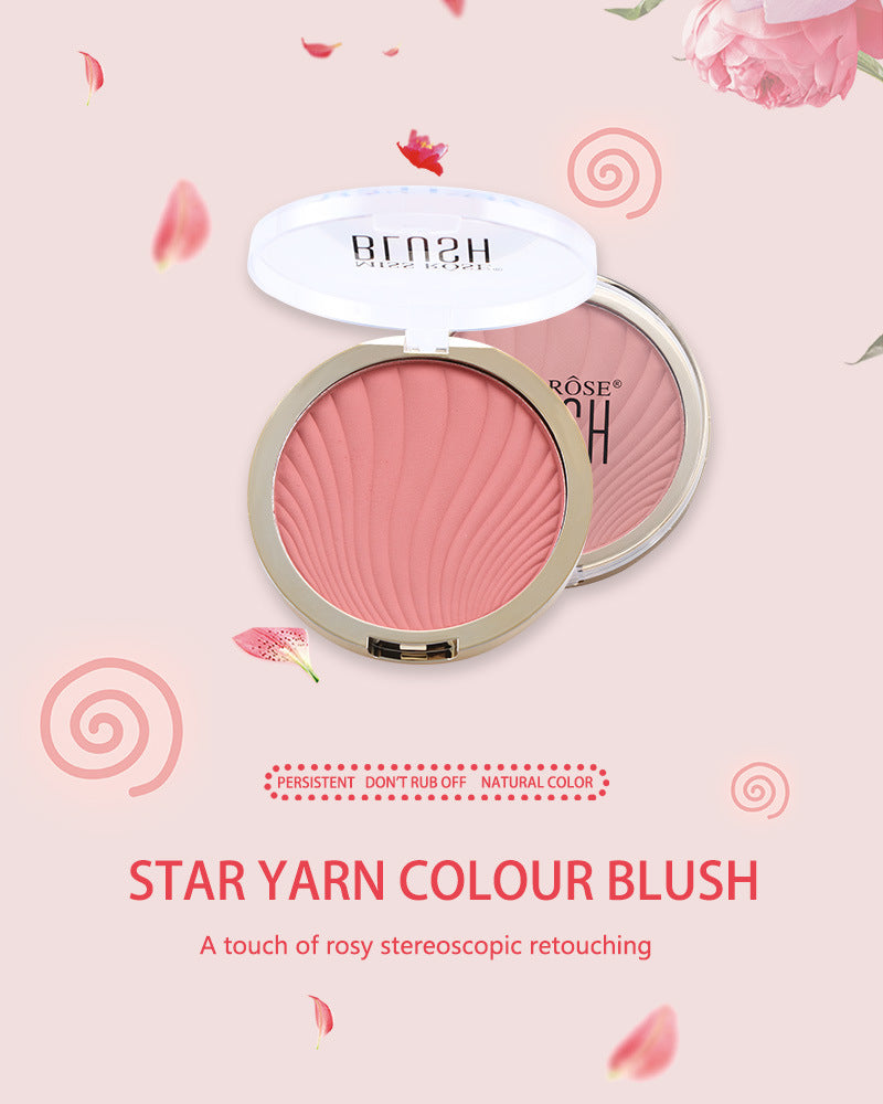 MISSROSE Six-Color Matte Highlighter Blush Blush Nude Makeup Repair Powder Brighten Skin Tone Blush Palette - V.I.P Digital Presence
