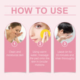 Turmeric Acid Cleansing Pad Gently Cleanses Skin, Lightened Acne Face, Brightened Pores - V.I.P Digital Presence