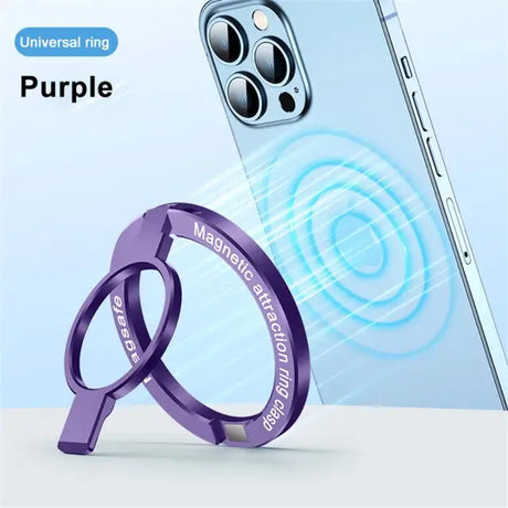 For Phone New Magnetic Ring Holder for 12 13 14 Max Magnet Finger Ring Grip Stand Holder Zinc Alloy Kickstand - V.I.P Digital Presence