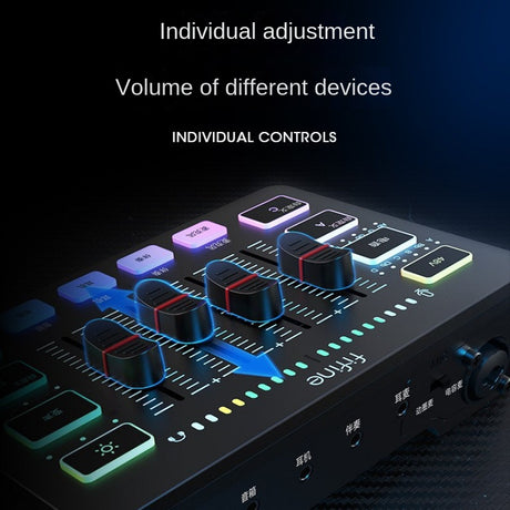Fifine Game Live Streaming Equipment SC3 Full Set USB External Sound Card Microphone Desktop Karaoke - V.I.P Digital Presence