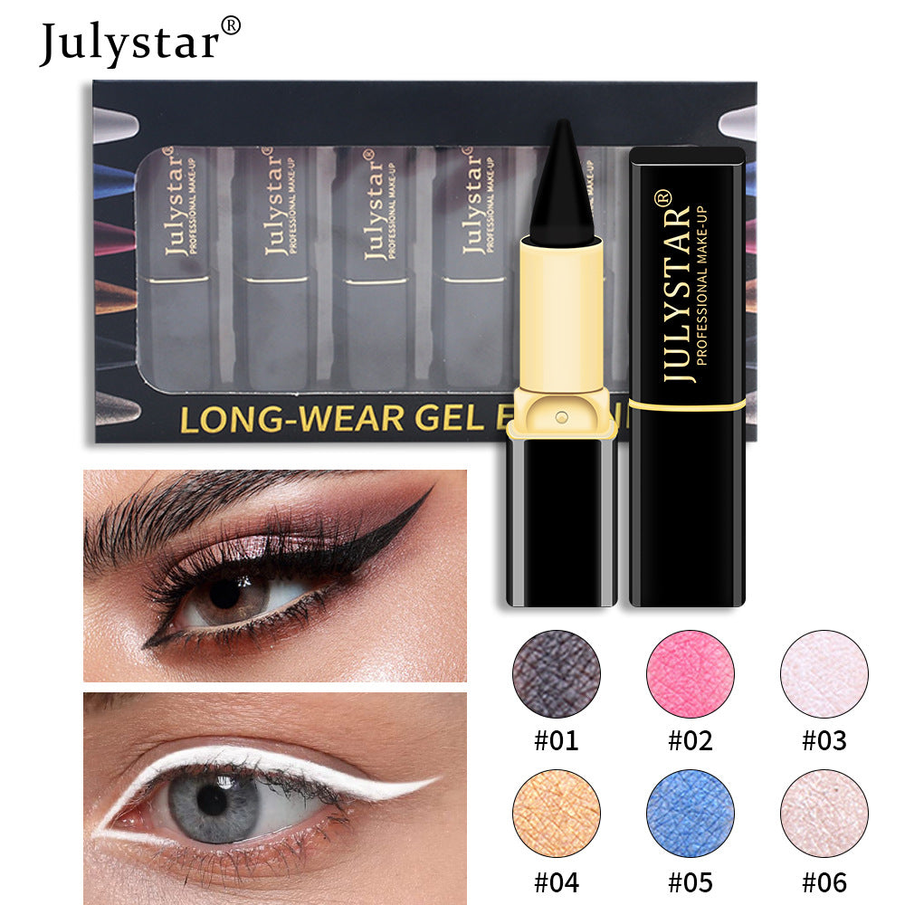 New Beauty Product Eyeliner Cream Suit Colorful Waterproof Cool Black Rich Eyeliner Cream Pen - V.I.P Digital Presence