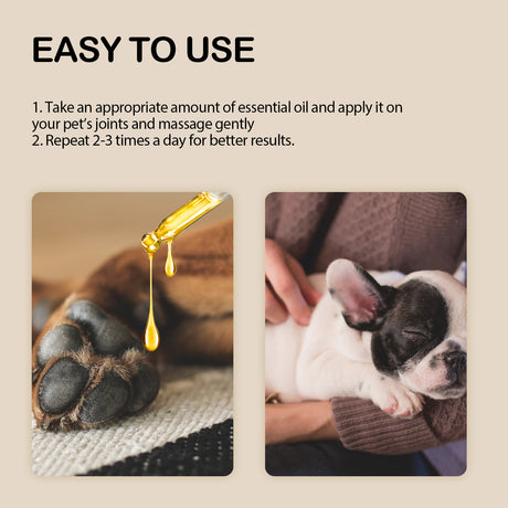 Pet Care Oil, Relieve The Pain Of Pet Bones And Joints Body Muscle Care Essential Oil - V.I.P Digital Presence