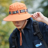Western cowboy hat women's summer large brim Japanese fisherman hat sun protection sunshade outdoor seaside travel mountaineering hat men - V.I.P Digital Presence