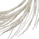 24" PAPER WREATH WITH LED LIGHT - V.I.P Digital Presence