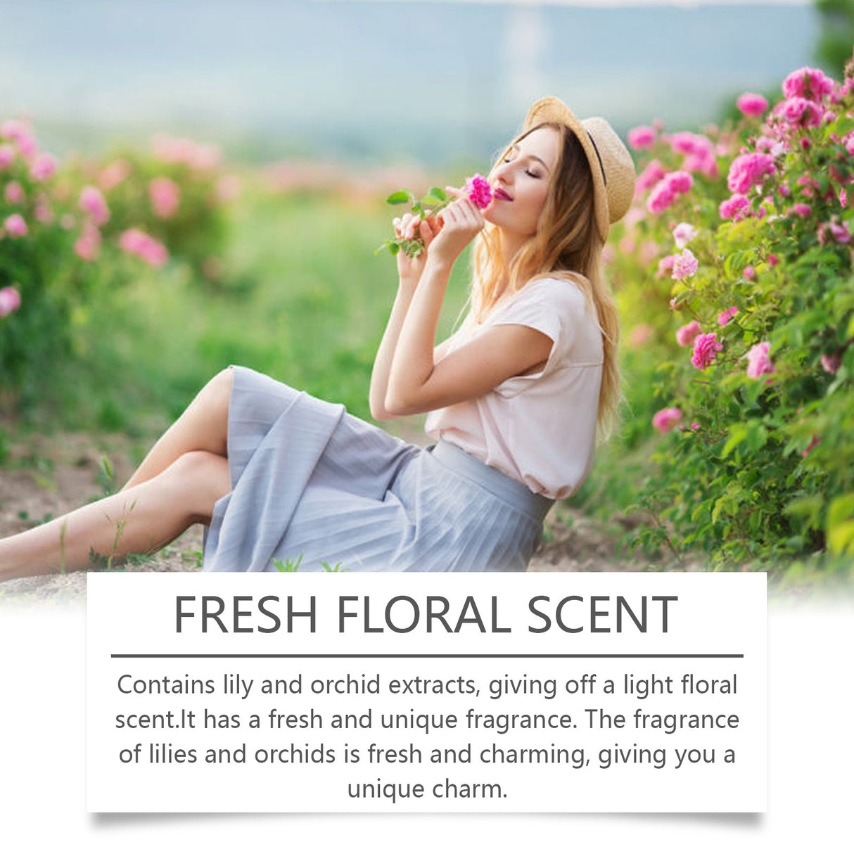 Rolling Perfume Series Flowers Lasting Fresh Light Fragrance Exudes Charm Keep Fragrance Portable Rolling Perfume - V.I.P Digital Presence