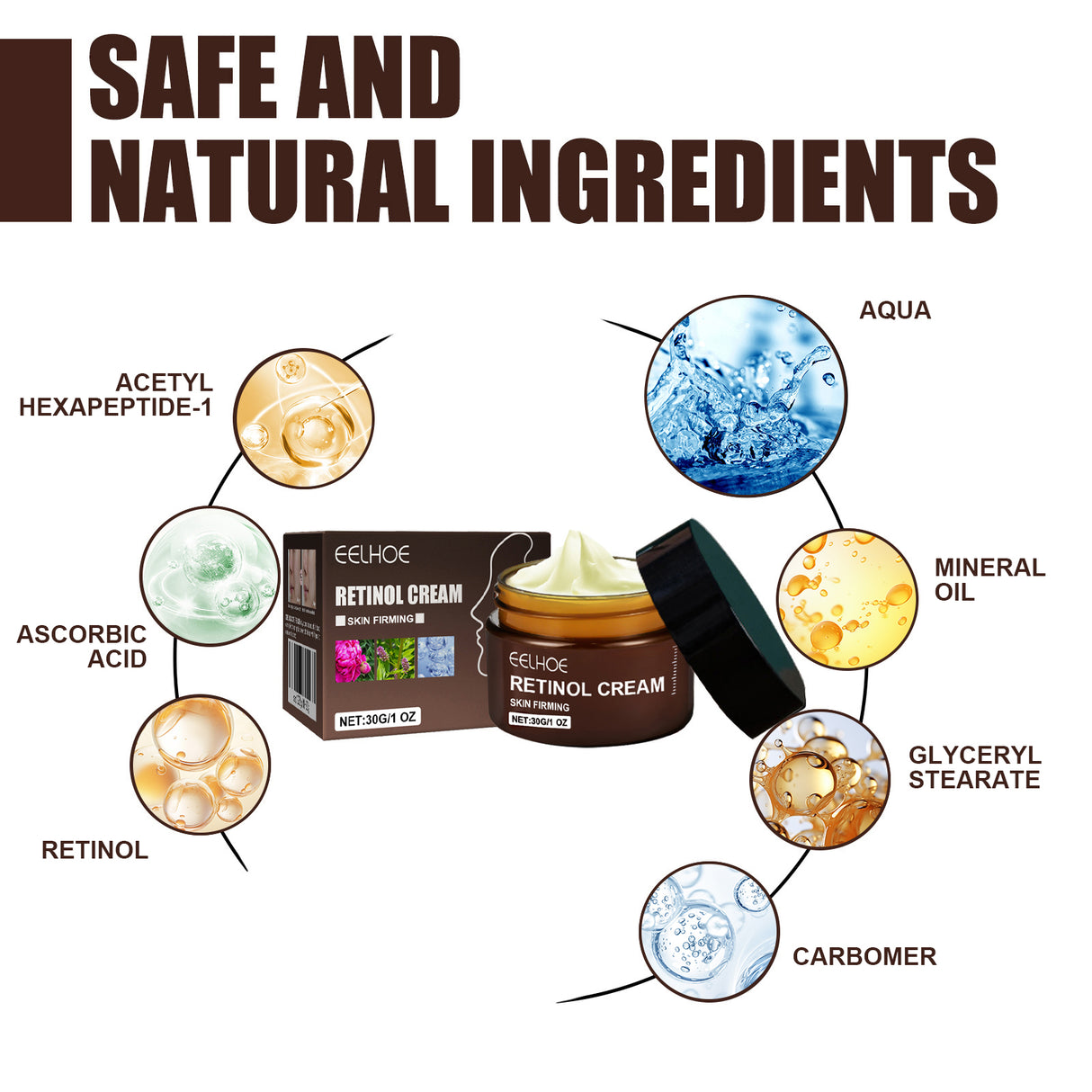 Retinol Cream, Anti-Aging Firming Brightening Moisturizing Facial Skin Care Cream - V.I.P Digital Presence