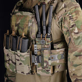 Tactical Universal Radio Pouch MPU5 PRC163 152 148 PTT Holder Bag Walkie-talkie Storage Pack - V.I.P Digital Presence