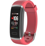 Reloj inteligente deportivo GT101, resistente al agua, con pantalla a color, monitor de actividad física, monitor de ritmo cardíaco, recordatorio de llamadas, para hombres y mujeres.