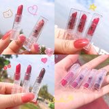 Transparent Shell Lipstick Matte Peach Pink Student Model Plain White Lipstick Sample Lipstick - V.I.P Digital Presence