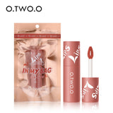 O. TWO. O Lip Clay Matte Face Lip And Cheek Dual-Use Powder Blusher Lipstick Air Lip Glaze Does Not Stick To Cup Lip Color 9144 - V.I.P Digital Presence