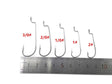 Rompin 100pcs/box 2#-3/0# 5 size Jig head HookSingle Fishing Hooks - V.I.P Digital Presence