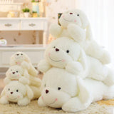 Cute Fragrant Puff Dog Plush Toy with Smiling Face Little White Puff Dog Doll - V.I.P Digital Presence