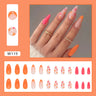 Finished manicure patches, wearable nails, drop-shaped manicure patches, contrasting color combinations - V.I.P Digital Presence