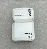 Zippo Treasure Lighter Chrome Matte Logo 205ZL - V.I.P Digital Presence