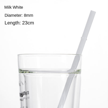 Eco-Friendly High Borosilicate Glass Straw Durable Heat-Resistant Starbucks Kids Straw 27cm Customized - V.I.P Digital Presence