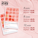 SKIN EVER Acerola Cherry Mask Pack Box of 7 Pieces Hydrating Moisturizing Nourishes Bright Skin SK035Z - V.I.P Digital Presence