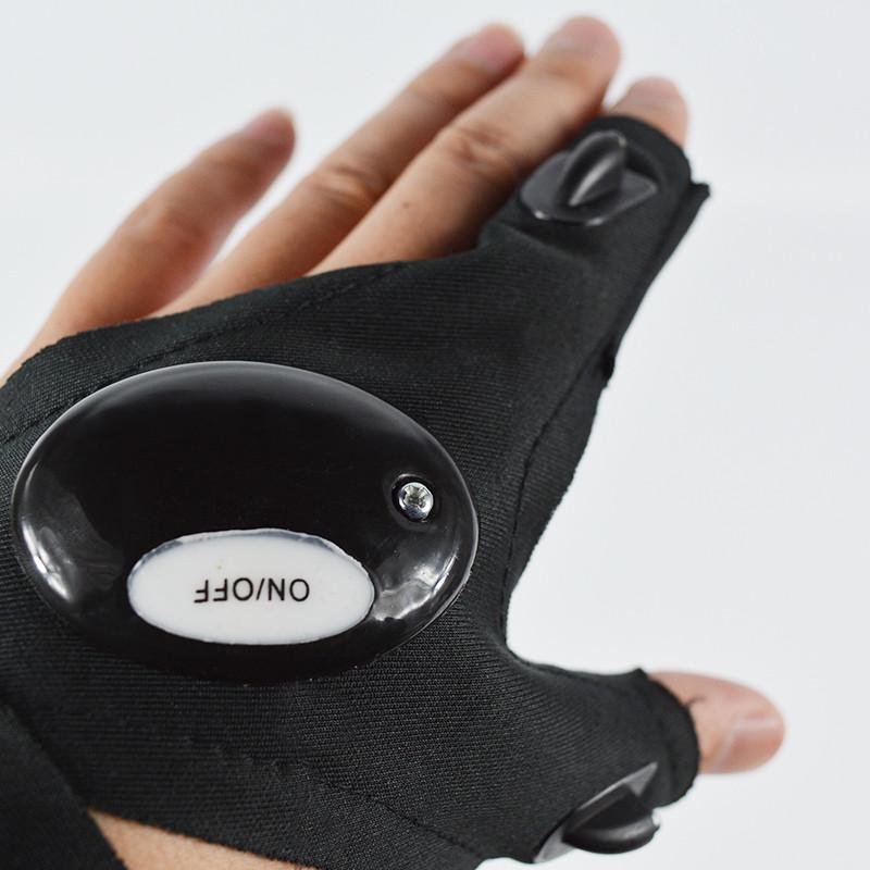 1 Piece Magic Strap Fingerless Led Glove Left Right Hand Led Light Night Fishing Glove Fishing Tools - V.I.P Digital Presence