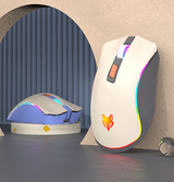 Wireless 2.4G Bluetooth dual-mode mouse rechargeable computer mute office gaming mouse - V.I.P Digital Presence