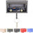 Space-saving wall wooden key holder, home key rack, garage-shaped clothes hook with opening door for hallway - V.I.P Digital Presence