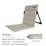 Silla con respaldo para acampar al aire libre, silla plegable portátil, silla de ocio, silla para balcón, parque, césped, silla de picnic
