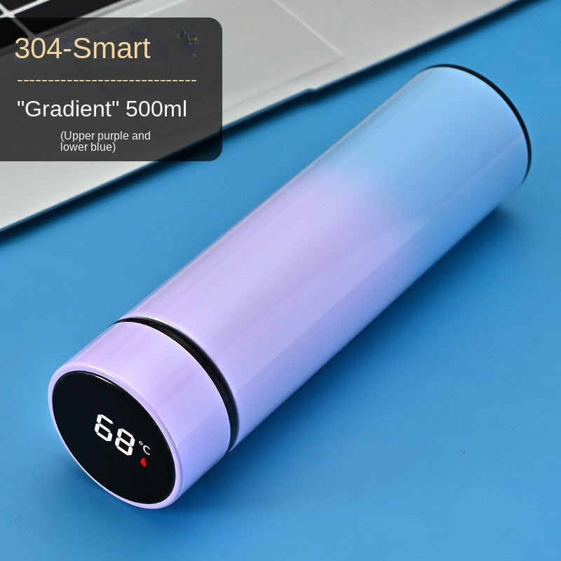 Smart Temperature Measurement Insulated Cup 304 Stainless Steel Water Cup Portable Home Cup Gift Cup Wholesale Engraving - V.I.P Digital Presence