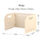 Outdoor stove enclosure wind shield camping wind shield shielding plate cassette stove folding gas stove stove wind shield - V.I.P Digital Presence
