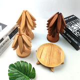 Dining mat cup mat wooden heat-resistant mat dining table decoration - V.I.P Digital Presence