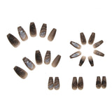 Dark Butterfly Long Ballet Nail Manicure Nail Pieces Personalized Wearing A Removable Nail - V.I.P Digital Presence