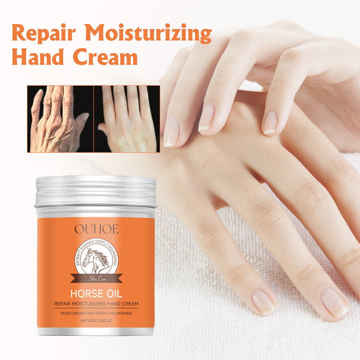 Repair Moisturizing Hand Cream, Moisturizing Moisturizing And Moisturizing Hand Care Anti-Freezing Anti-Cracking Refreshing And Non-Greasy - V.I.P Digital Presence