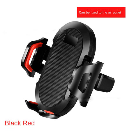 Long Rod Automatic Lock Car Phone Holder Telescopic Suction Cup Mount for Car Air Vent Lazy Live Streaming - V.I.P Digital Presence