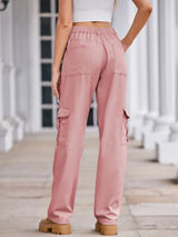 Straight Denim Cargo Pants - V.I.P Digital Presence