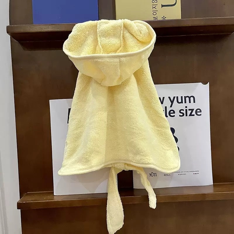 Dogs can wear bathing and drying bathrobes in all seasons bath towels thickened absorbent towels - V.I.P Digital Presence