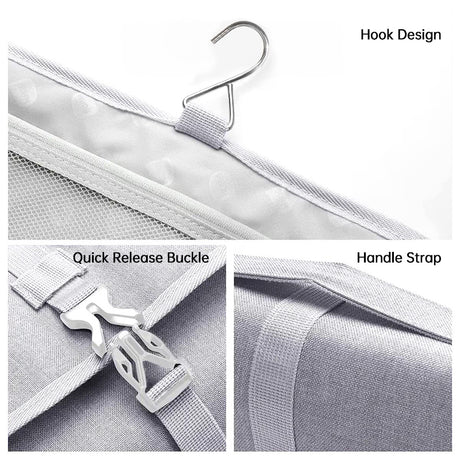 Large - capacity dustproof travel bag for Dyson Pre - Styling Dryer, fits curling barrels. - V.I.P Digital Presence