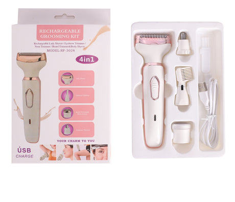Multi functional lady hair repair device USB charging travel can carry eyebrow armpit hair bestie giftcare small home appliances - V.I.P Digital Presence