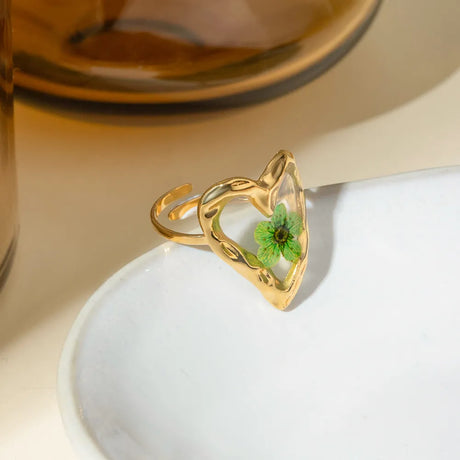 Stainless Steel Eternal Flower Ring - V.I.P Digital Presence