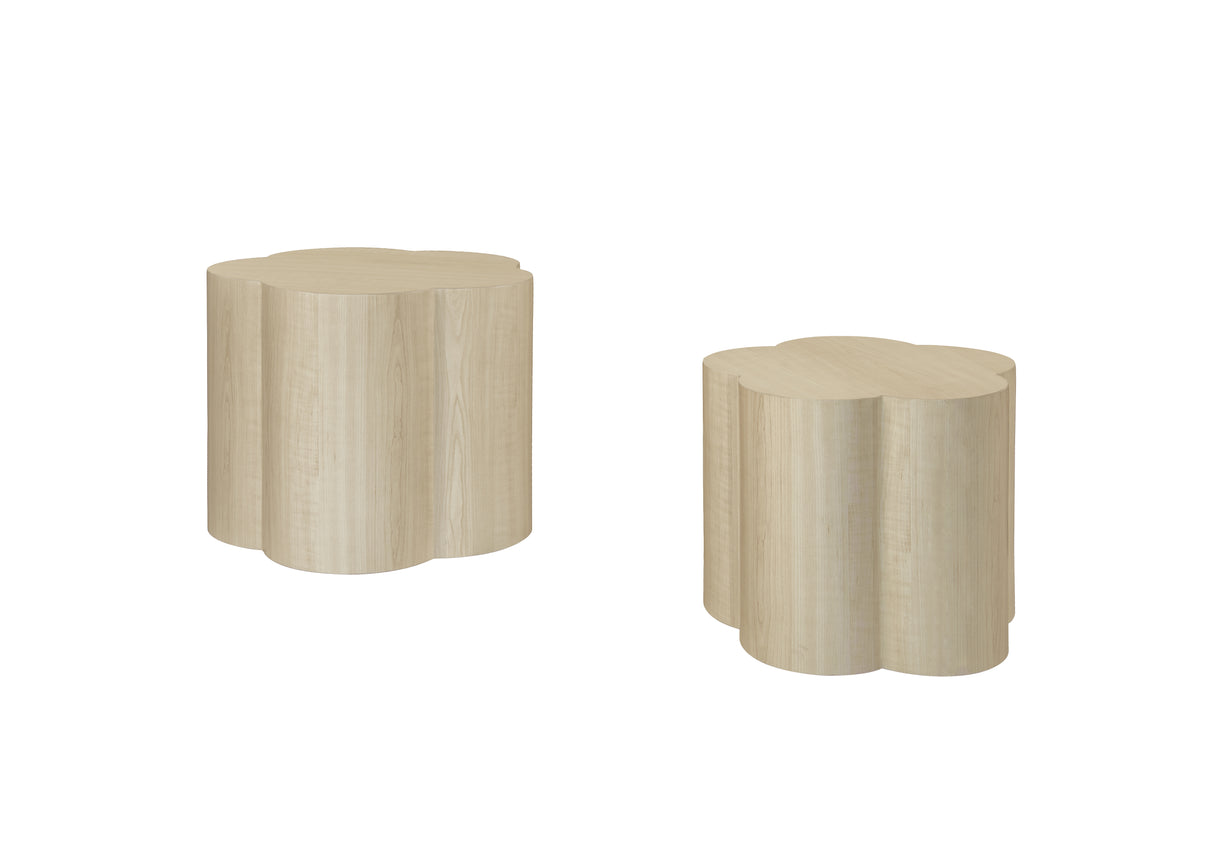 Coffee Table Set of 2, Cloud Coffee Table ,Nesting Coffee Table,End table, Sidetable for Living room ,Bedroom,Office ,Balcony - V.I.P Digital Presence