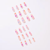 Pastoral Series Rainbow Sunflower Wearing Nail Enhancement Finished Products Fake Nail Enhancement Patch Nail Patch Removable Nail Patch - V.I.P Digital Presence