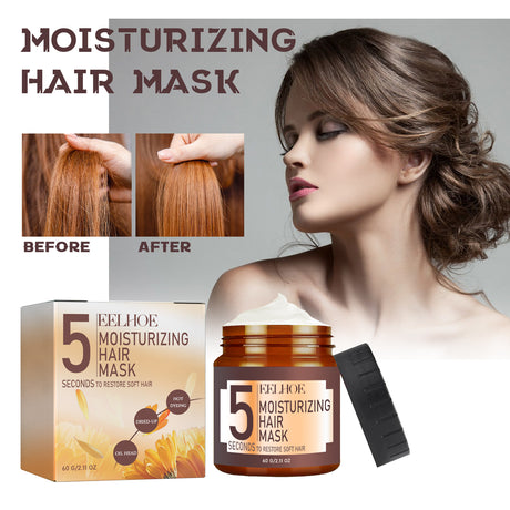 Moisturizing Hair Mask, Deep Nourishing Hair Repair Dry Hair Split End Smoothing Hair Mask - V.I.P Digital Presence