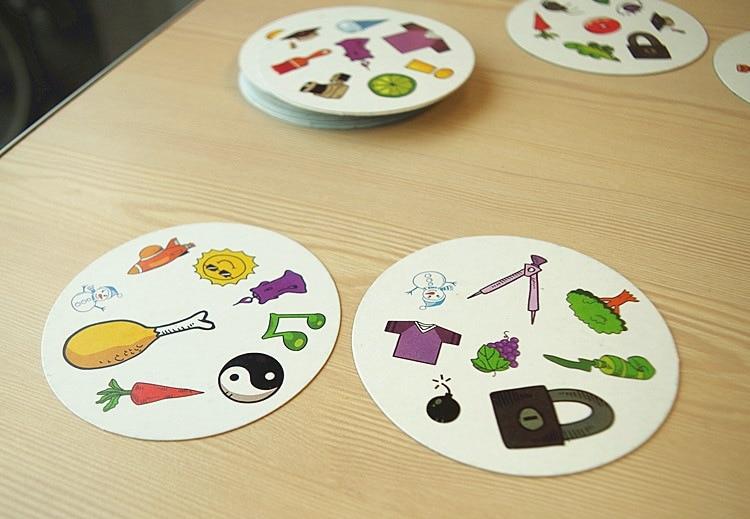 Spot It Dobble Find It Board Game for Children Funny with Family Gathering Good Paper Quality Card Game - V.I.P Digital Presence