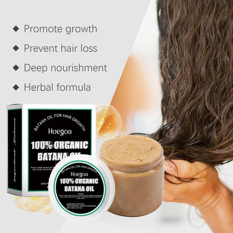 Batana Hair Mask Vitamin E Serum Protects Hair, Moisturizes And Softens Hair Care Mask - V.I.P Digital Presence