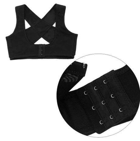 Posture Corrector Adjustable Women Back Support Belt Orthotics Posture Correction Brace Rectify Posture Corset Face Lift Tool - V.I.P Digital Presence