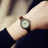 Ladies designer vintage leather women bracelet watches brown retro roma quartz woman clock fashion small female wristwatches - V.I.P Digital Presence